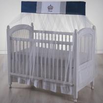 Mosquiteiro para berço padrão Americano e Nacional com Bando Temático Nuvem