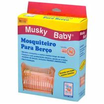 Mosquiteiro para Berço Padrão Americano - Musky Baby