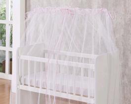 Mosquiteiro Para Berço Padrão Americano Tela Mosqueteira Tule Bebe Cortinado Rede Protetora BERÇO AMERICANO