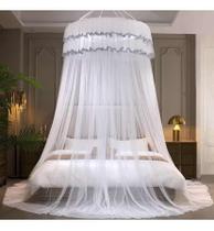 Mosquiteiro Para Cama De Casal E Queen Volta Ao Mundo - Mosquito Net