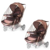 Mosquiteiro para carrinho de bebê e assento de carro Magik 4 Pack Coffee Mosquiteiro para carrinho de bebê e assento de carro Magik 4 Pack Coffee