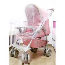 Mosquiteiro Para Carrinho de Bebê Nanna Baby - Rosa - Laura Baby