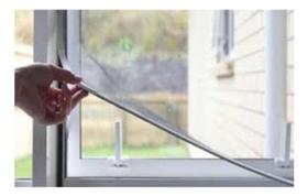 Mosquiteiro Para Janela Magnético Tela Para Mosquito Insetos