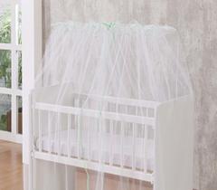 Mosquiteiro para mini berço bebe Verde Agua Véu para mini berço verde Mosquiteiro para mini berço bebe Verde Agua Véu para mini berço verde