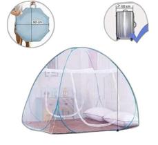 Mosquiteiro Tenda Cama Casal Dobrável Pratico E Portátil