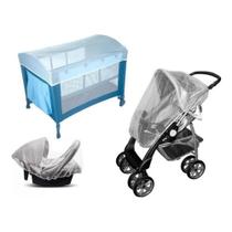 Mosquiteiro Universal 100x150 - Bebê Conforto Carrinho Berço Mosquiteiro Universal 100x150 - Bebê Conforto Carrinho Berço
