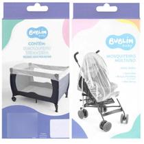 Mosquiteiro Universal Multiuso Mini Berço Carrinho Bublim