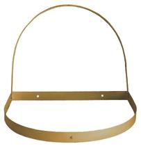 Mosquiteiro Voil Com Dossel De Parede Dourado Liso Unisex Mosquiteiro Voil Com Dossel De Parede Dourado Liso Unisex