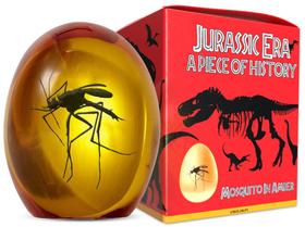 Mosquito 2D VEOJEIN Jurassic Era 2D em resina em âmbar Mosquito 2D VEOJEIN Jurassic Era 2D em resina em âmbar