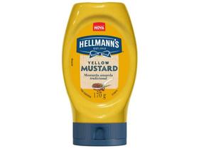 Mostarda Amarela Hellmanns Yellow Mustard 170g - Hellmann's