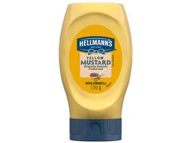 Mostarda Amarela Hellmanns Yellow Mustard 170g