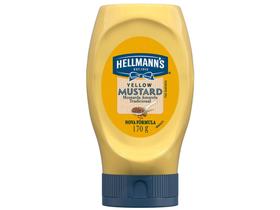 Mostarda Amarela Hellmanns Yellow Mustard 170g - Hellmans