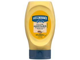 Mostarda Amarela Hellmanns Yellow Mustard 170g