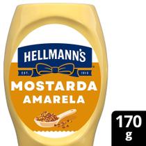Mostarda Amarela Tradicional Hellmann's Squeeze 170g Mostarda Amarela Tradicional Hellmann's Squeeze 170g