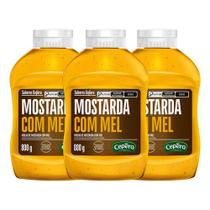 Mostarda E Mel Cepêra 400g Sabores Food Service - Kit Com 3
