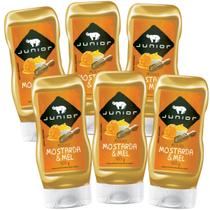 Mostarda E Mel Junior Frasco 400gr - 6 UNIDADES Mostarda E Mel Junior Frasco 400gr - 6 UNIDADES
