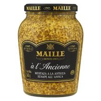 Mostarda Maille com Vinho Branco Grãos Inteiros 845g Gourmet Premium Tamanho Família