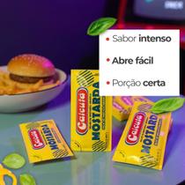 Mostarda Tradicional em Sachê Calcutá 1 Caixa Fechada com 144 Unidades de 7g