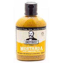 Mostarda Tropical com Maracujá 240ml - Cheff n' boss - CHEF N' BOSS