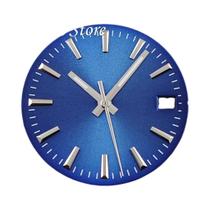 Mostrador De Relógio Sunburst Com Listras 28.5MM NH35, Mostrador De Data Única Com Ponteiros Para Mostrador De Relógio Sunburst Com Listras 28.5MM NH35, Mostrador De Data Única Com Ponteiros Para