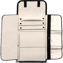 Mostruário Médio Misto Pasta Porta Joias Bijuterias Pano Aveludado Guarda Joias