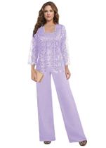 Mother of the Bride, vestidos, calças, ternos petyoo, lilás, tamanho 4 Mother of the Bride, vestidos, calças, ternos petyoo, lilás, tamanho 4