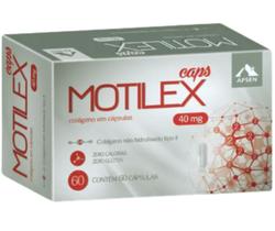 Motilex 40mg c/60 cápsulas - colágeno tipo 2 uc2 puro