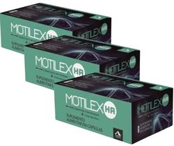 Motilex ha kit c/3 cxs c/60 cáps cada - colágeno tipo 2 + ácido hialurônico apsen