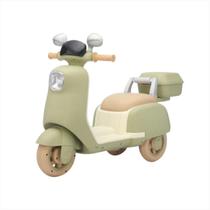 Motinha Lambreta Infantil Verde Luz Led Bivolt Música Usb