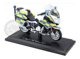 Moto Bmw R 1200 Rt Policia Londres-autorithy Maisto 1/18 Moto Bmw R 1200 Rt Policia Londres-autorithy Maisto 1/18