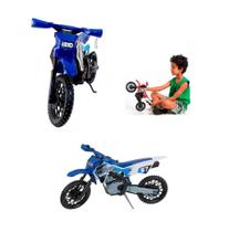 Moto Cross De Brinquedo Grande Mega Realista Trilha ul