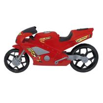 Moto de Brinquedo 360 Esportiva - Vermelha