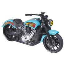 Moto de brinquedo big chopper sem friccao realista em miniatura