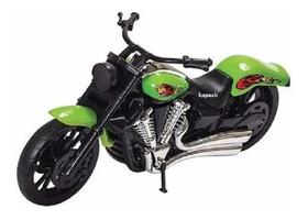 Moto De Brinquedo Chopper Infantil Para Criança - Verde - BS Toys