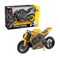 Moto de Brinquedo Corrida Pro Tork com Pneu de Borracha Sortido