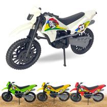 Moto De Brinquedo Motocross 28Cm - Vermelho