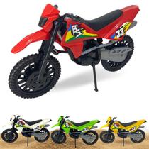 Moto De Brinquedo Motocross 28Cm - Vermelho