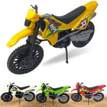 Moto De Brinquedo Motocross 28Cm - Vermelho