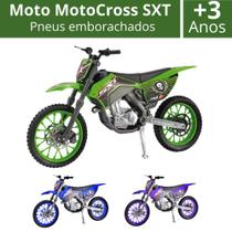 Moto De Brinquedo Motocross Pneus Borracha Motinha Ver Video