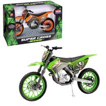 Moto de Brinquedo Rally Realista Super Cross SXT Cor Sortida