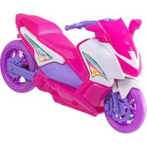 Moto De Brinquedo Scooter Infantil Feminina Miniatura Solapa - BS Toys