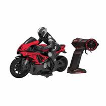 Moto de Controle Remoto - Veloxx - Vermelha - Unik Toys