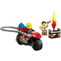 Moto de Resgate de Incêndio Lego City - 60410 57 Peças