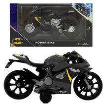 Moto Do Batman A Fricção De Brinquedo Power Bike - Candide
