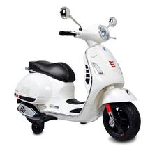 Moto Elétrica 12V Infantil Scooter Vespa Branca - Bandeirante