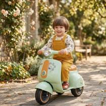 Moto Elétrica 3 Rodas Moto Criança Bateria Recarregável 6V 12V Acelerador Pedal Frente Ré Luz LED Som Buzina Moto Elétrica Infantil Ride On Motoca