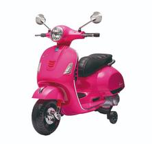 Moto Elétrica 6V Infantil Scooter Vespa Rosa - Zippy Toys