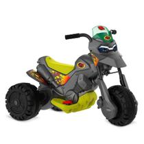 Moto Elétrica Bandeirante Infantil XT3 Até 25kg Cinza