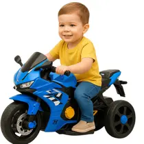 Moto Elétrica Bang Toys Honda CBR Edge Titan Azul 12V Moto Elétrica Bang Toys Honda CBR Edge Titan Azul 12V
