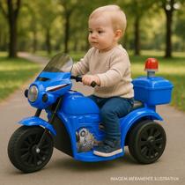 Moto Eletrica Criança Mini Motinha Infantil Sirene Luz Led Moto Eletrica Criança Mini Motinha Infantil Sirene Luz Led